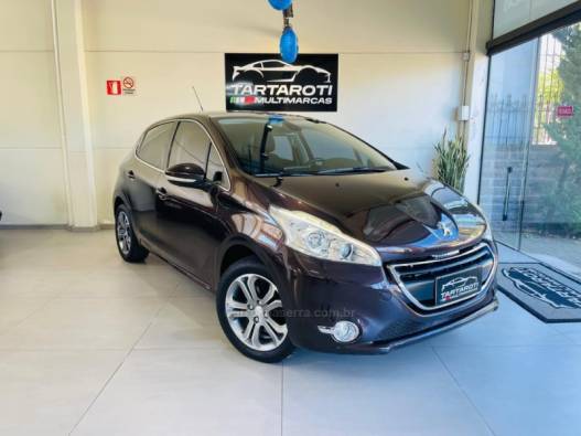 PEUGEOT - 208 - 2014/2015 - Marrom - R$ 50.990,00