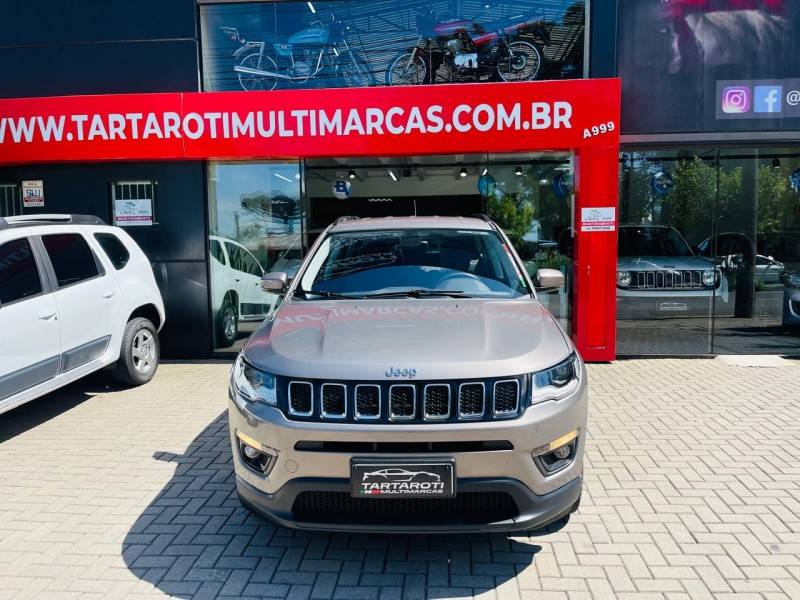 JEEP - COMPASS - 2017/2018 - Cinza - R$ 98.990,00