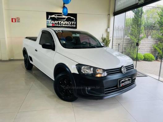 VOLKSWAGEN - SAVEIRO - 2014/2014 - Branca - R$ 46.990,00