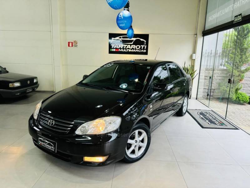 TOYOTA - COROLLA - 2003/2003 - Preta - R$ 34.990,00