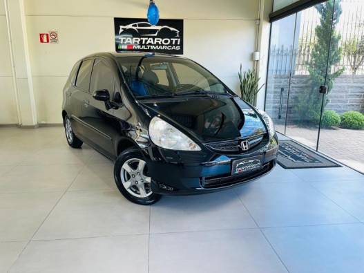 HONDA - FIT - 2007/2008 - Preta - R$ 36.990,00