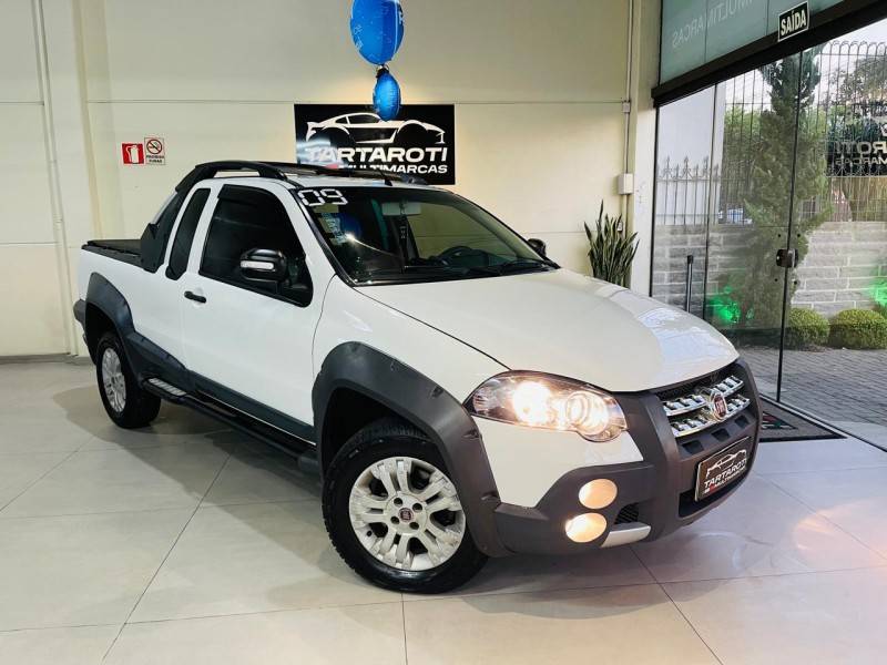 FIAT - STRADA - 2008/2009 - Branca - R$ 43.990,00