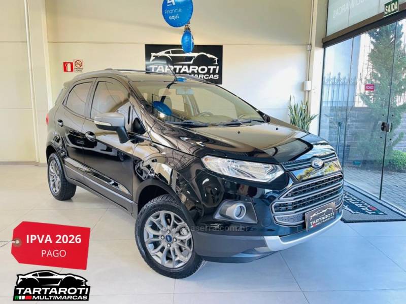 FORD - ECOSPORT - 2016/2017 - Preta - R$ 64.990,00