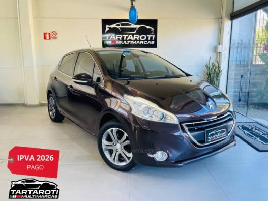 PEUGEOT - 208 - 2014/2015 - Marrom - R$ 50.990,00