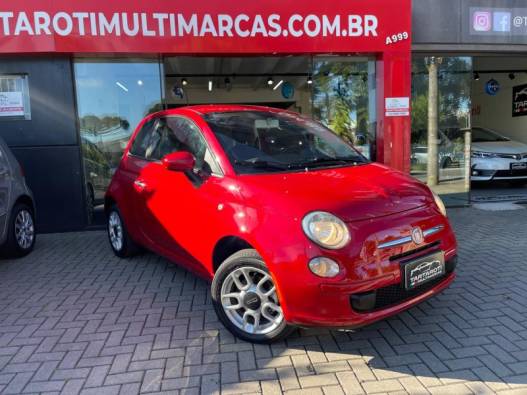 FIAT - 500 - 2011/2012 - Vermelha - R$ 44.990,00
