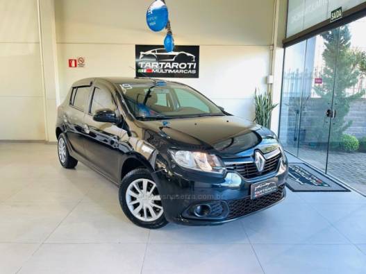 RENAULT - SANDERO - 2018/2019 - Preta - R$ 46.990,00