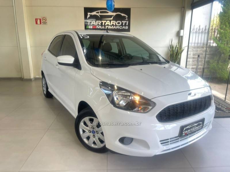 FORD - KA - 2014/2015 - Branca - R$ 38.990,00