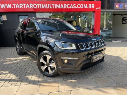 JEEP - COMPASS - 2017/2018 - Preta - R$ 92.990,00