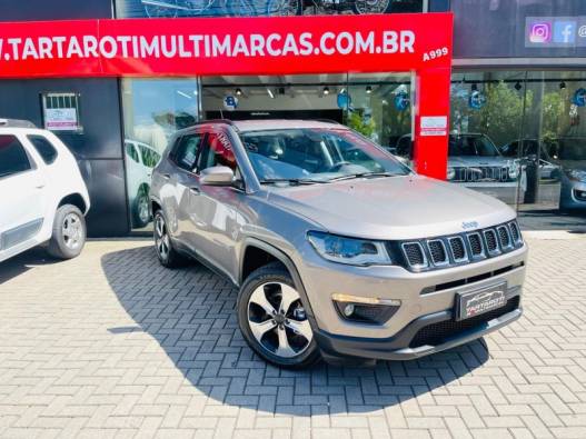 JEEP - COMPASS - 2017/2018 - Cinza - R$ 98.990,00