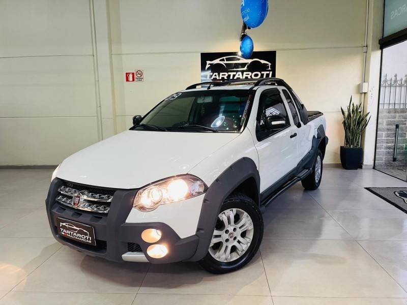 FIAT - STRADA - 2008/2009 - Branca - R$ 43.990,00